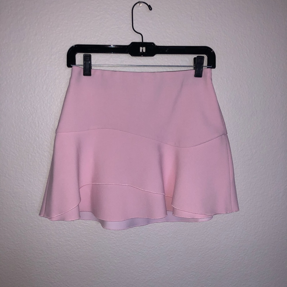 Zara pink mini skirt
